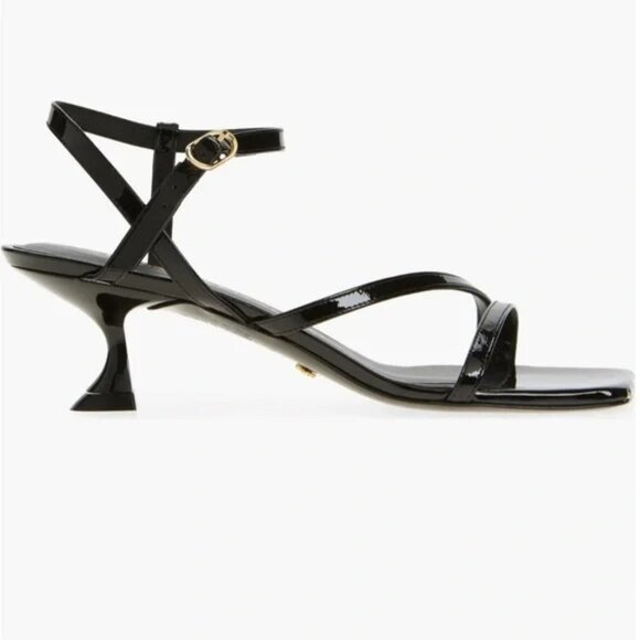 Stuart Weitzman Oasis 50 Slingback Sandal Black Women’s Size 7.5 - Picture 9 of 10